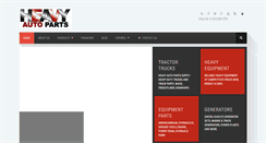Desktop Screenshot of heavyautoparts.com